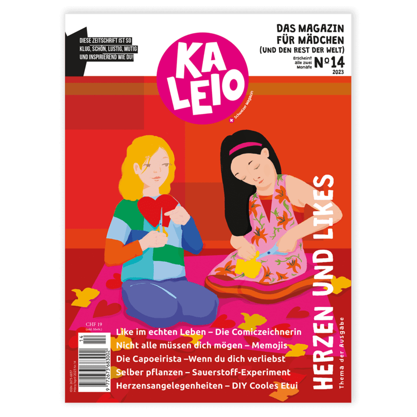 KALEIO-Magazin Nr. 14: Herzen und Likes (Deutsch)