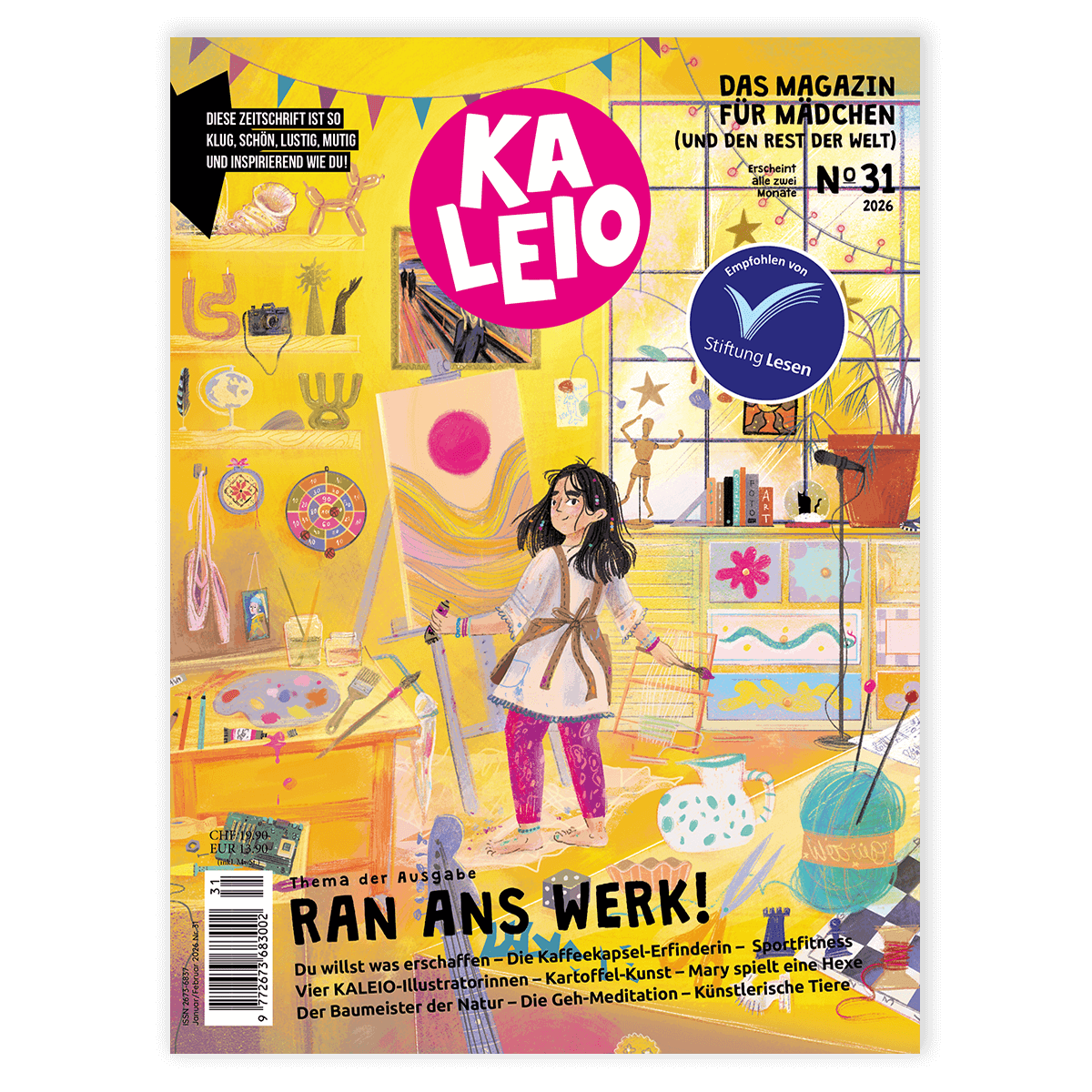 KALEIO-Magazin Nr. 31: Ran ans Werk! (Deutsch)